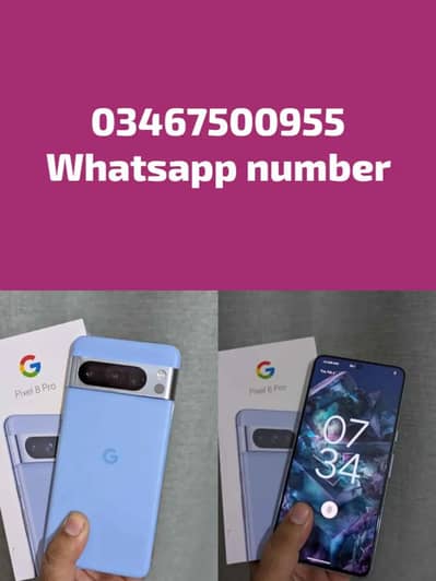 Google Pixel 8 Pro Pta approved 12/256gb