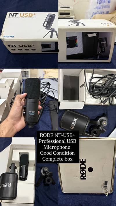 RODE NT-USB+ Professional USB Microphone