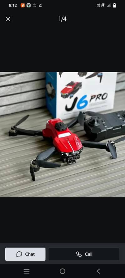 J6 PRO Drone 4k photography with dual camera