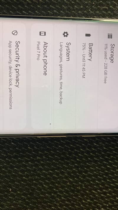 Google 7Pro 256GB Official PTA Approved