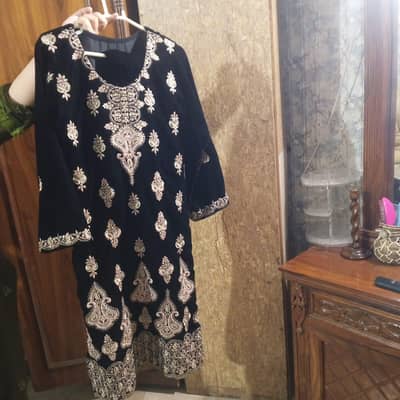 9000 original micro velvet embroidery 2 pcs 1 time use