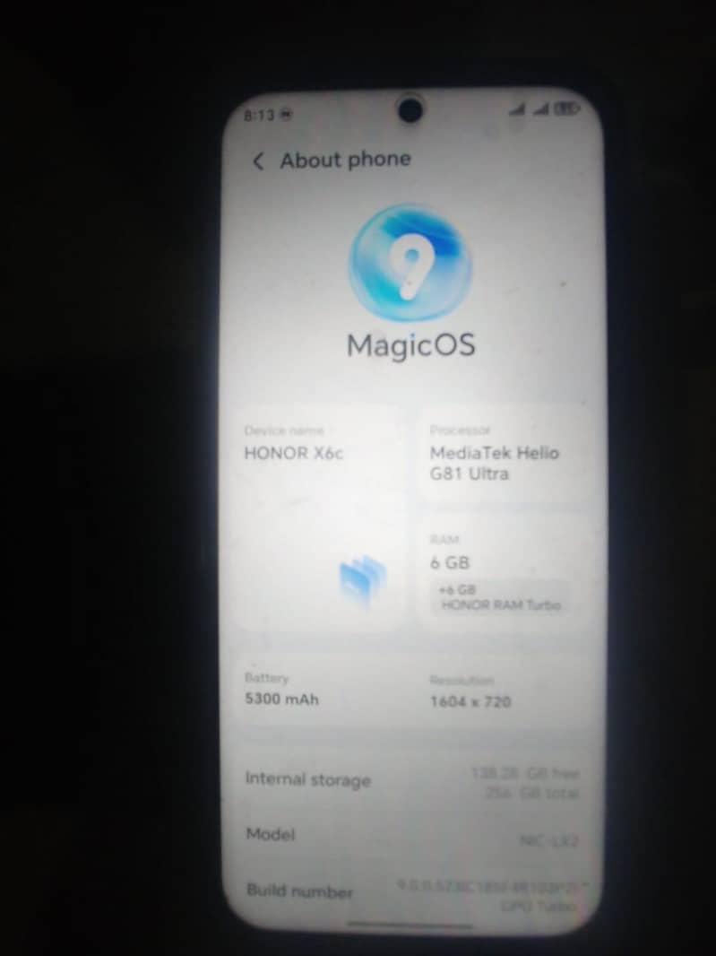 Honor x6c 3
