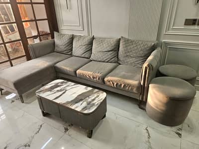 L shaped sofa for sale