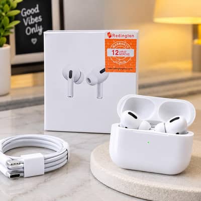 White Wireless Earbuds with Box  10/9 Condition