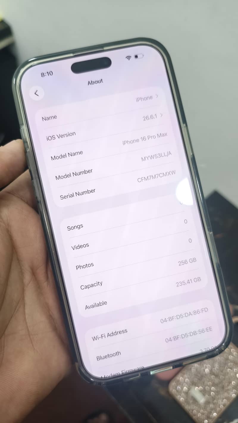 Apple iPhone 16 Pro Max JV 5