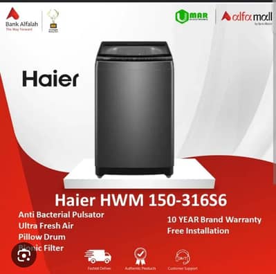 HWM 150-316 - Haier -15kg - Ultra Fresh Air Series - Fully Automatic