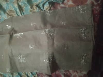 bin Abid Brand New organza dress large size chest 23