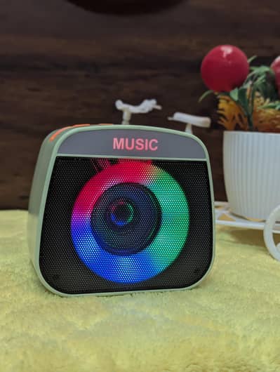 premium bluetooth speaker with RGB lights
