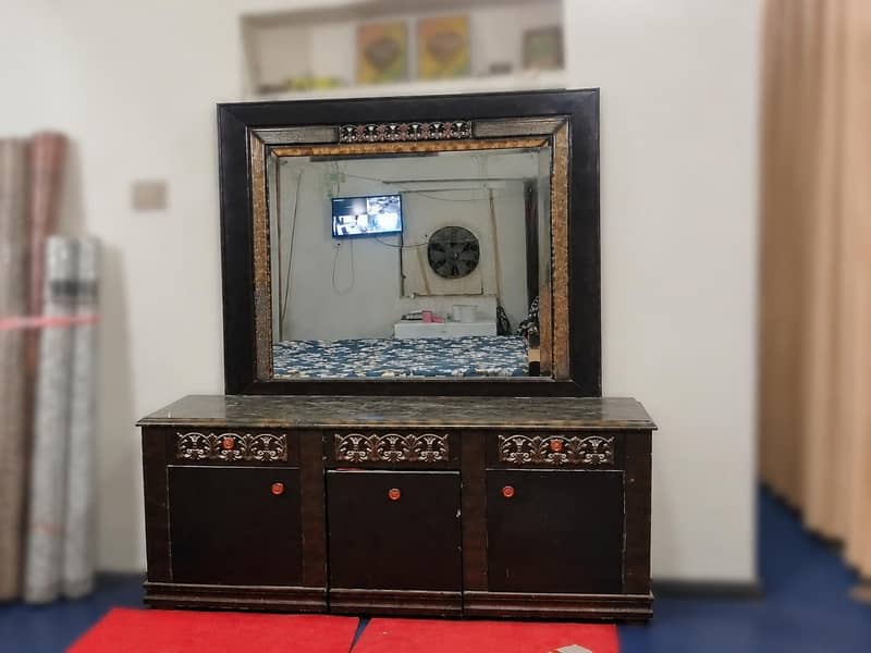 bed dressing with side tables 1