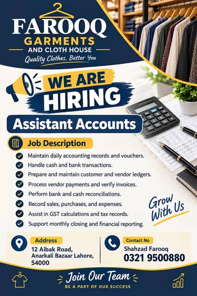 Accounts Assistant
