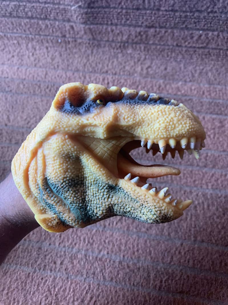 Dinosaur Silicon Hand Puppet 0