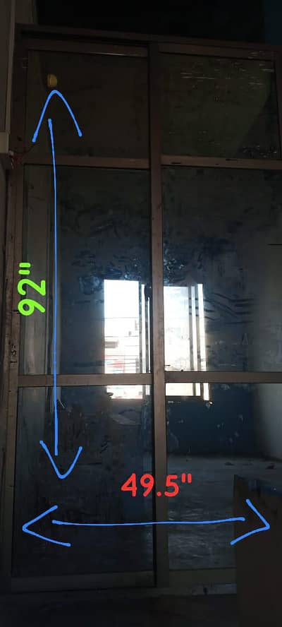 aluminium sliding glass door with chogath