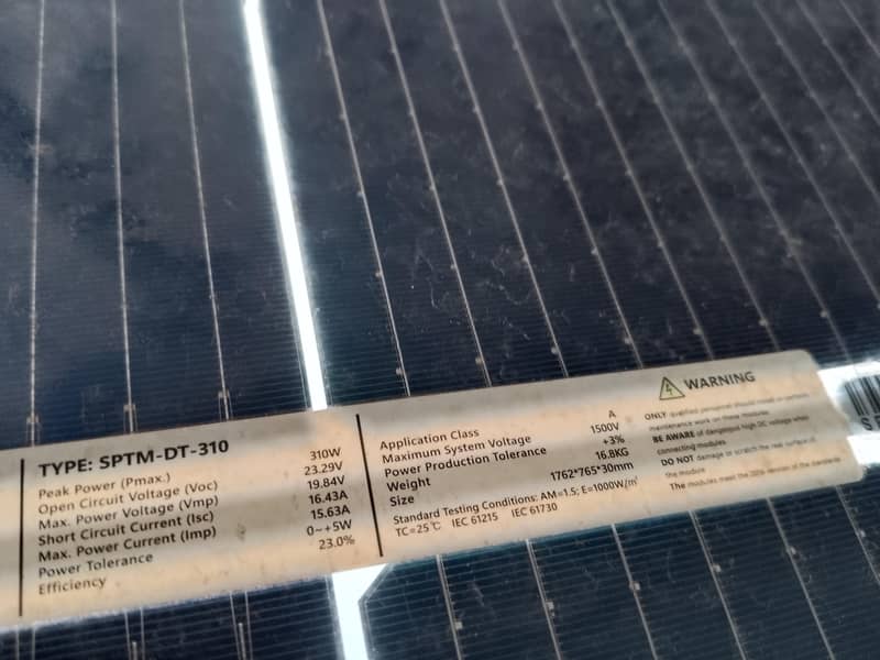 solar panel 310wt cell german 7