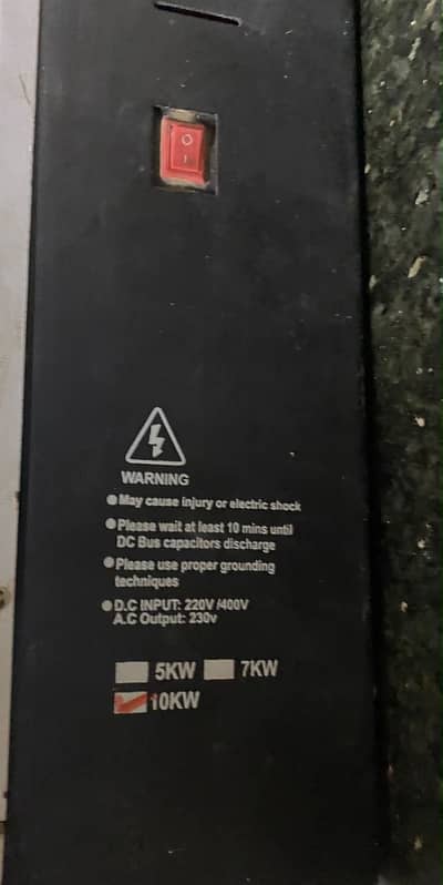 off grid 7kv desi inverter 9/10 condition