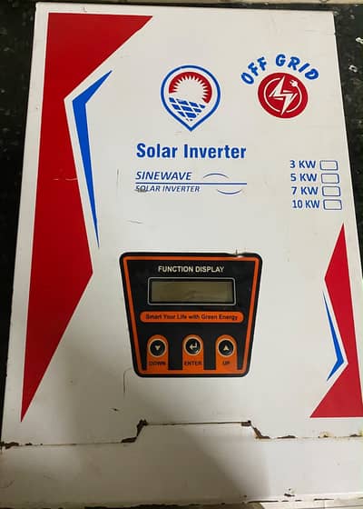 off grid 7kv desi inverter 9/10 condition