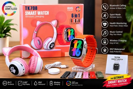 smart watch combo set \ Bluetooth calling smartwatch\sports smartwatch