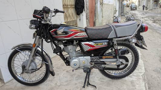 Honda 125 2024 larkana number