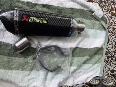 AKRAPOVIC EXHAUST BRAND NEW