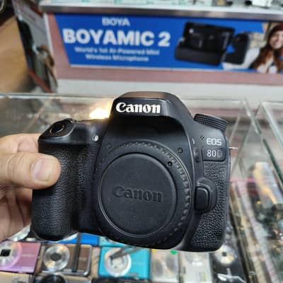 Canon 80d Professional DSLR Camera brand new condition
