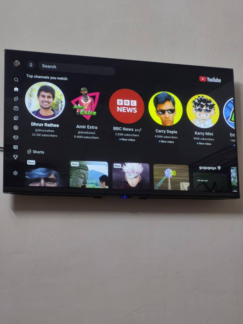 samsung smart android LCD  42" 2