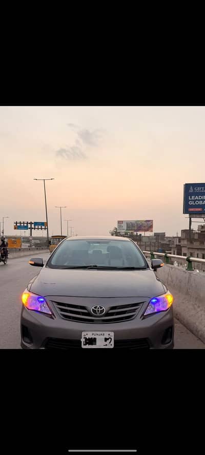 Toyota Corolla Gli  2013 model 1.3 manual
