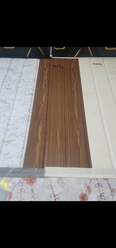 30 pcs pvc wall pannels 3feet long 10 inch wide