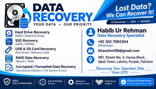 Data recovery