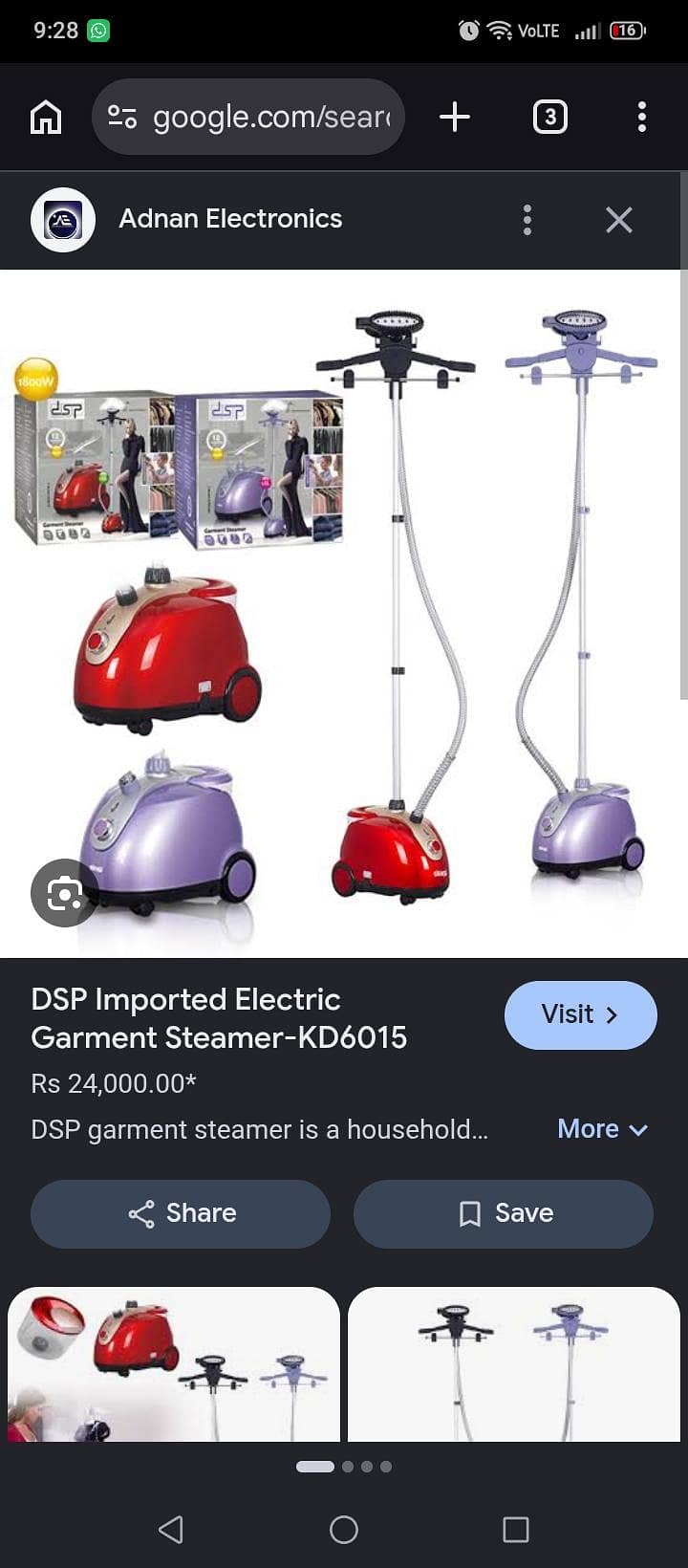 garment steamer 1
