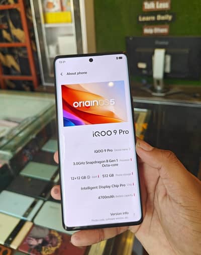 vivo I Qoo 9 pro 512gb PTA Approved