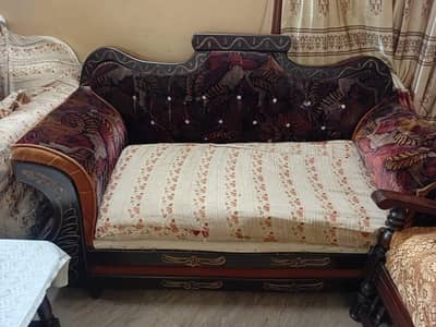 brown sofa