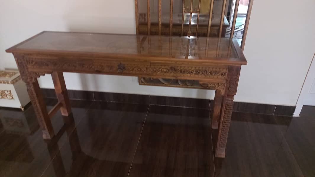 Console table and mirror 2