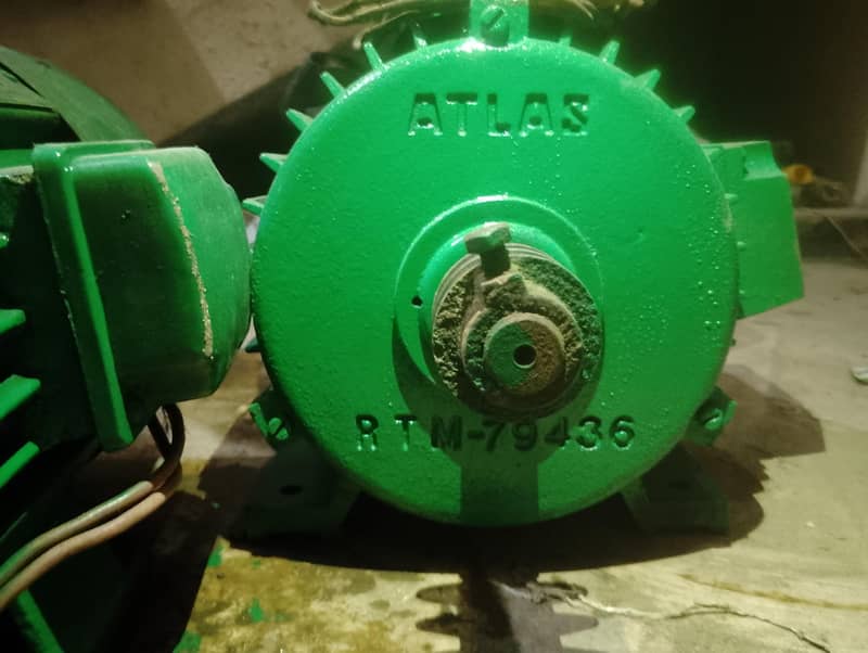 Atlas 1 HP Electric Motor – Double Belt, 100% Copper - Other Business ...