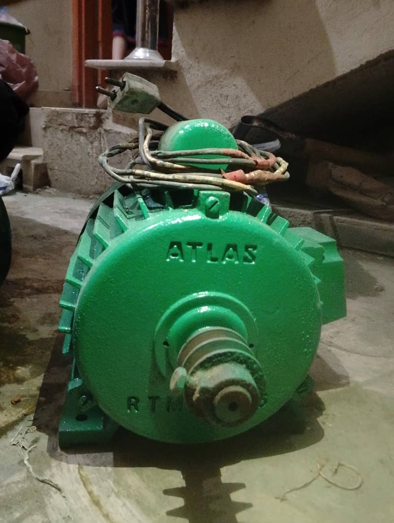 Atlas 1 HP Electric Motor – Double Belt, 100% Copper - Other Business ...