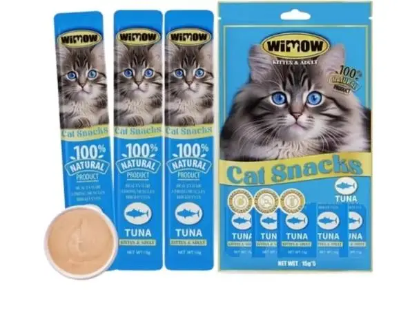 wimow creamy cat treats — photo 2