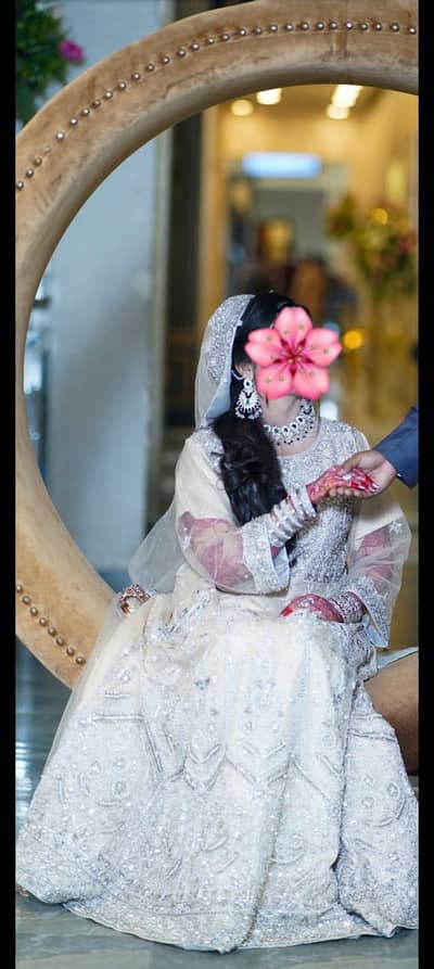 Bridal Maxi with Heavy Embroidery