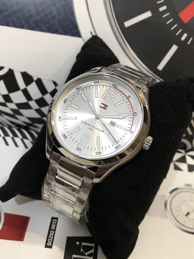 HILFIGER 1985 DESIGN-NEW & ORIGINAL WATCH-DATE FUNCTION