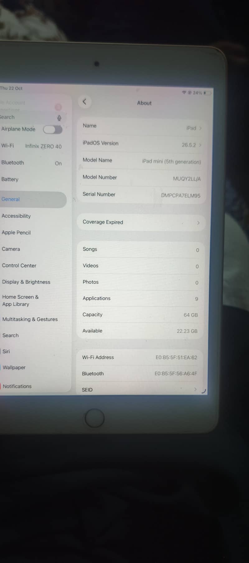 ipad mini 5 2