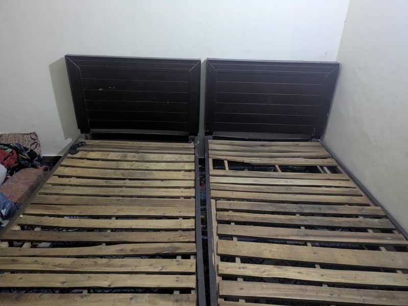 2 single bed for sell 0