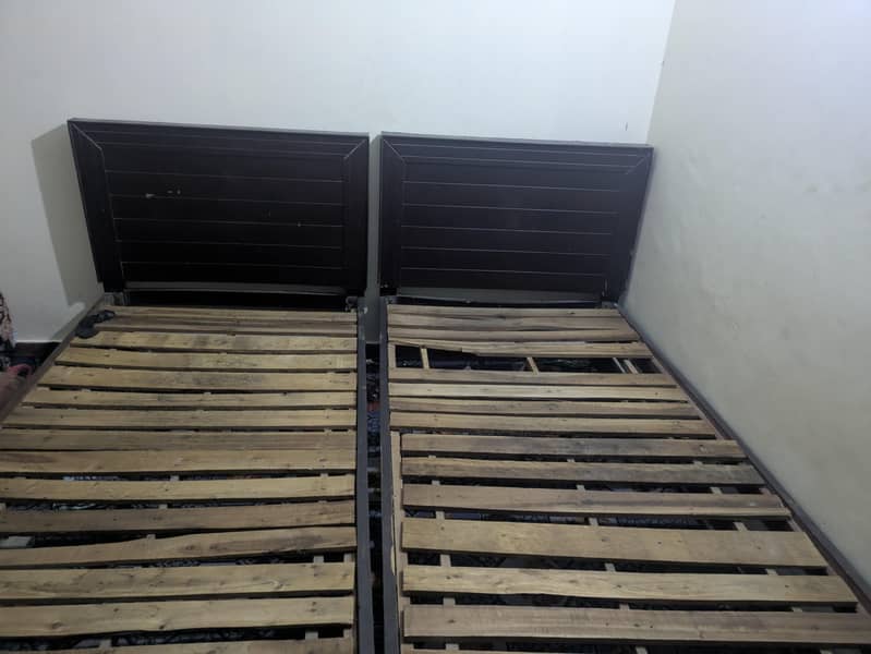 2 single bed for sell 1