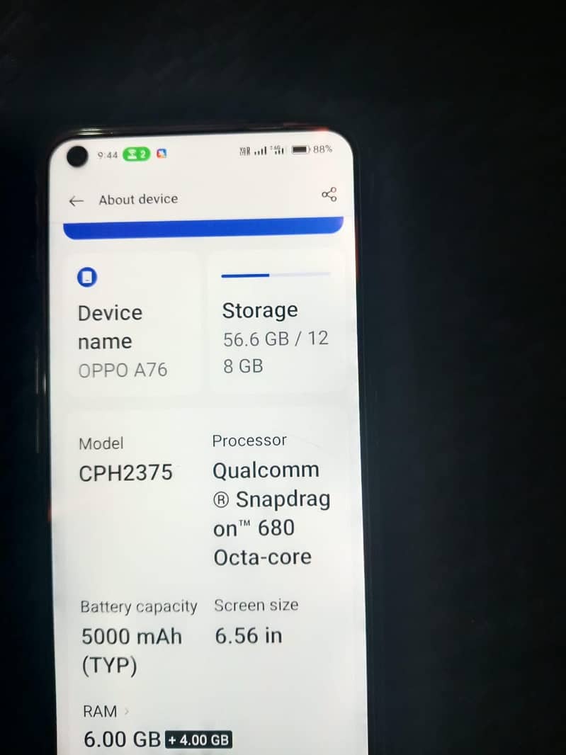 OPPO A76 1