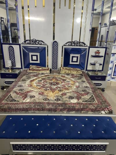 Bed high quality with mattress resonable