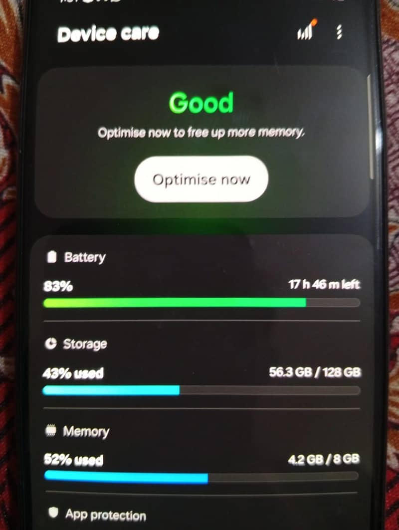 Samsung Mobile A52 1