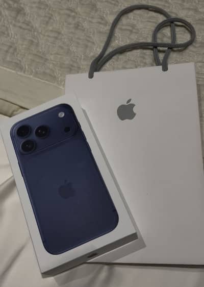Non-PTA iPhone 17 Pro 256GB Deep Blue Dual E-Sim