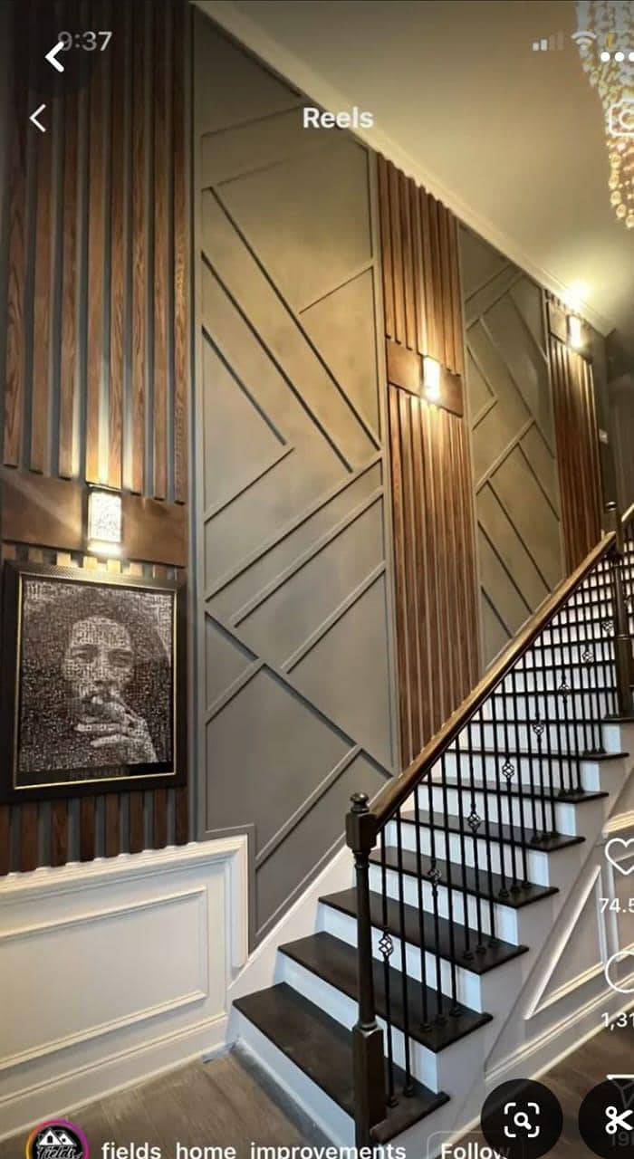 apny gahro ma for ceiling ma wall molding ka design banwany ka leya ab 7