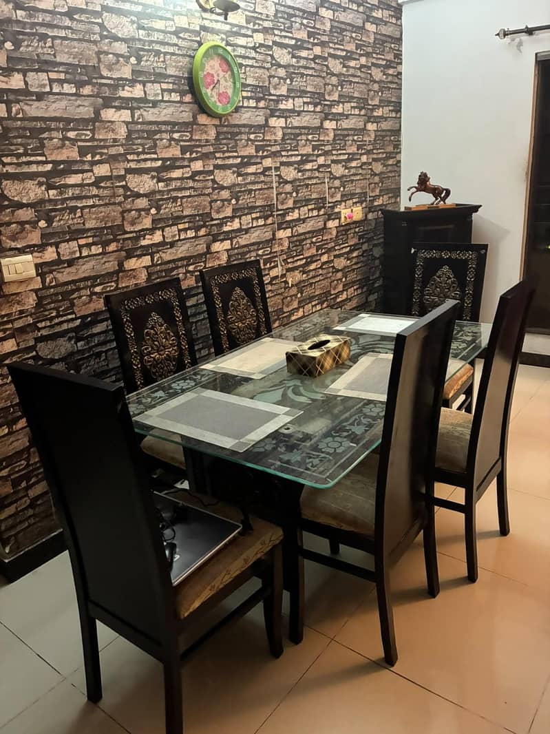 6 chairs dinning table 2