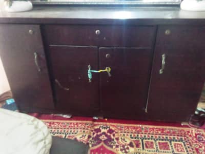 wooden sideboard cabinet 4 Door with Drawer _ for sale