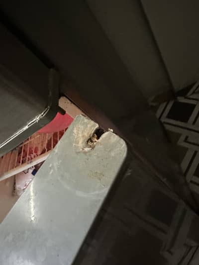 Fridge for sale company haier  little bit damaged all okay vvip cond