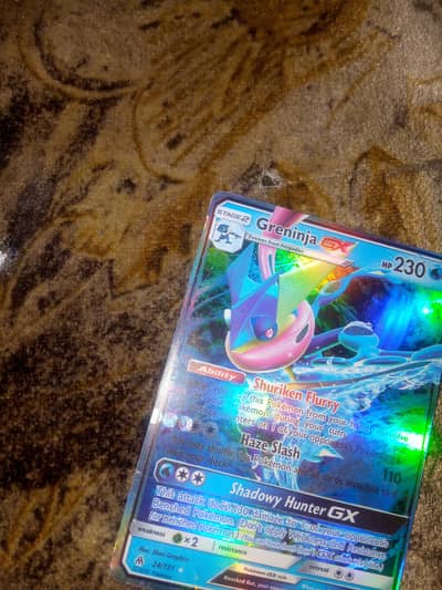 GRENINJA pokemom rare card collection