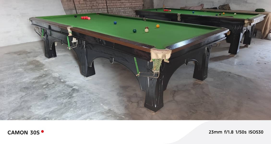 snooker table for sala 1