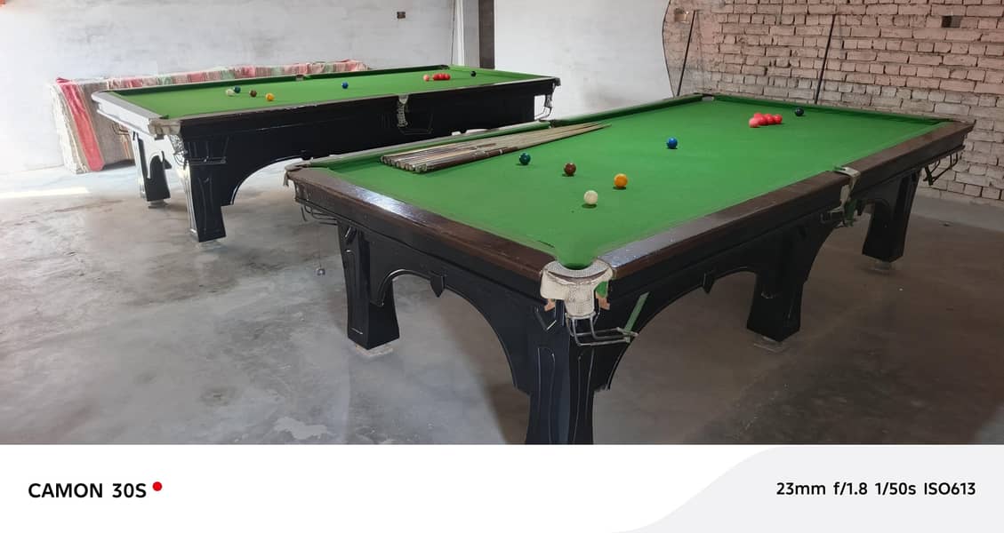 snooker table for sala 2
